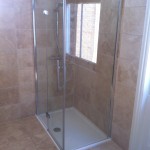 Two Sided Glass Shower Enclosure